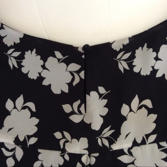 AB STUDIO FLORAL FLOWY BLOUSE FLYAWAY BACK XL - Picture 5 of 8